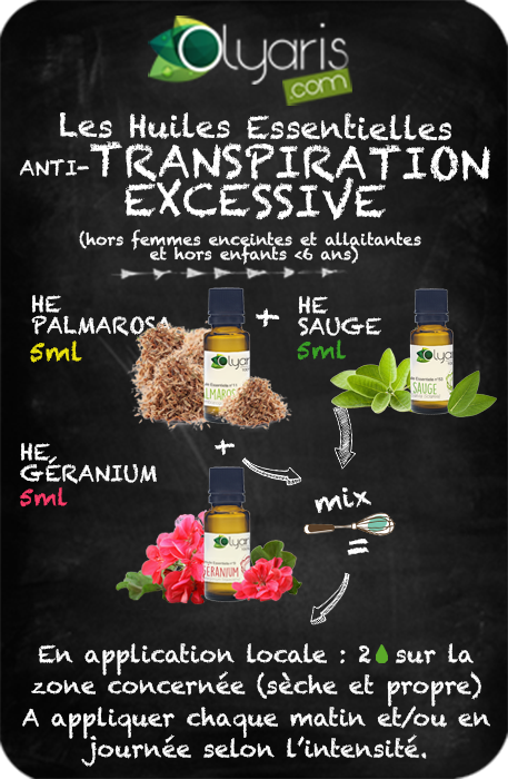 Les Huiles Essentielles contre la Transpiration Excessive : Remède Naturel par Olyaris